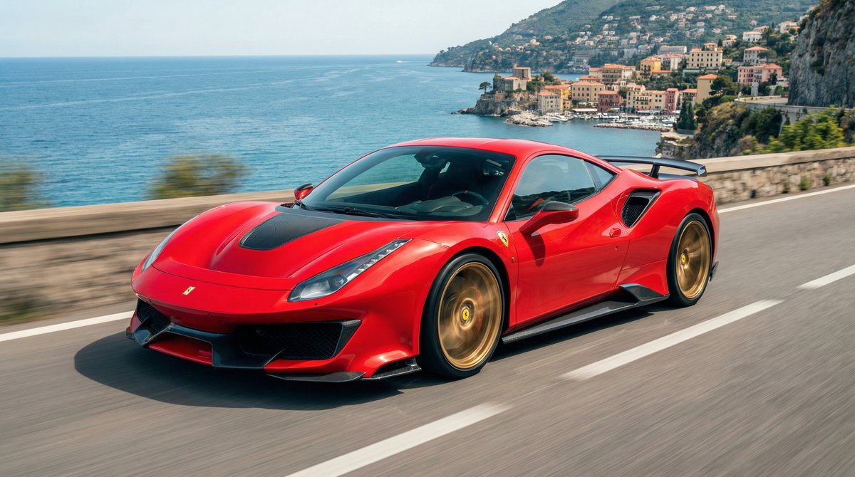 茄子视频跑车视频社区 - 法拉利488改装