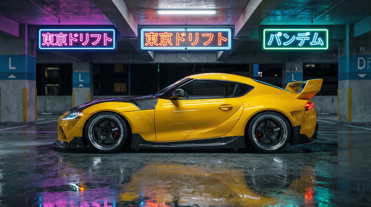 茄子视频JDM改装视频 - Supra宽体改装